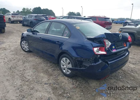 2013 Volkswagen Jetta 2.5L Se из США, поврежденный, VIN 3VWDX7AJ9DM268994